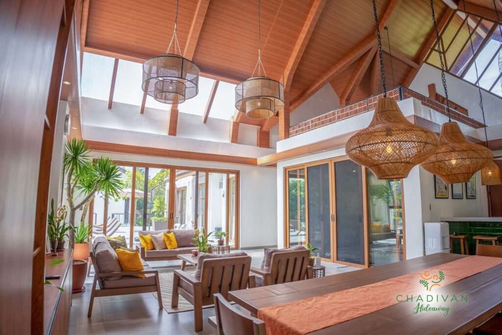 Traditional Filipino cottage kubo at Chadivan Hideaway