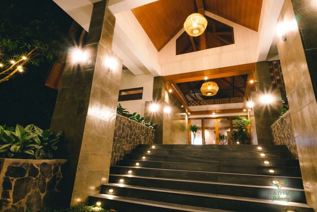 Lush natural surroundings at Chadivan Hideaway